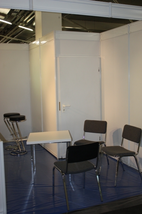 Kabine, 2*1 Meter mit Tür, abschließbar