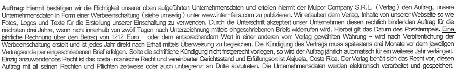 VORSICHT!