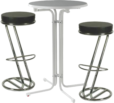 VIP-K1 | 1 Stehtisch & 2 Barhocker VIP-K1 | 1 Stehtisch & 2 Barhocker